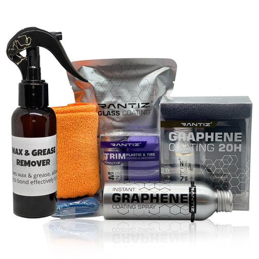 RANTIZ Graphene Coating FULL KIT - Paint, Glass, Trim Protection - My Store
