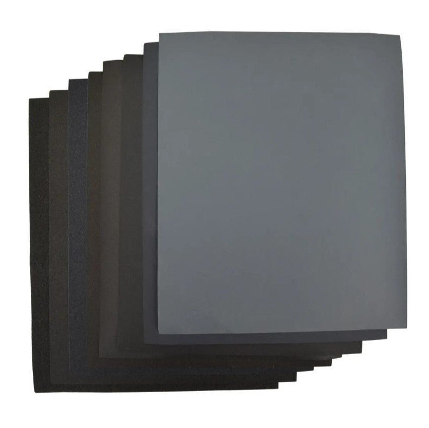Wet and Dry Sandpaper 230x280mm - 60 - 10000 Grit - My Store